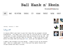 Ball Hank n' Skein: Newborn Baby Sock Crochet Pattern